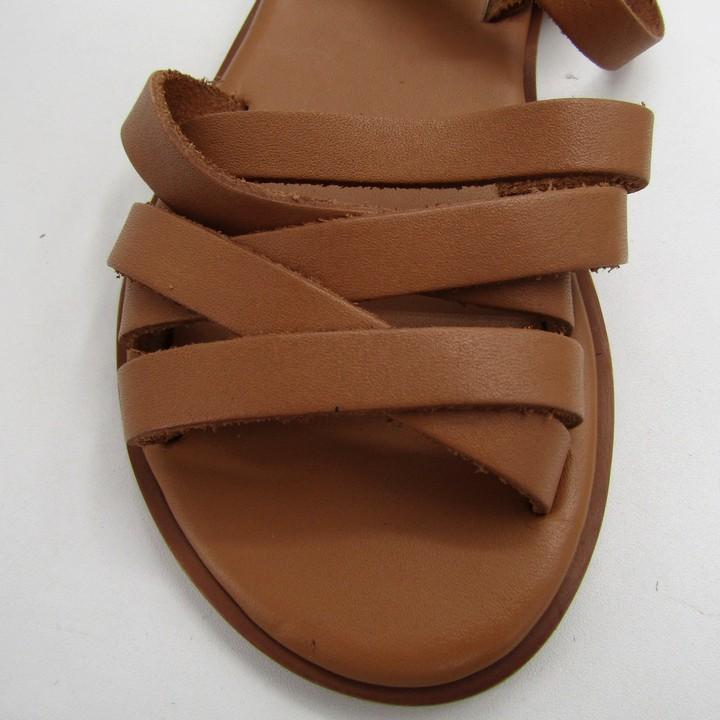 ZARA（ザラ） サンダル ストラップ フラット 靴 キッズ 女の子用 29