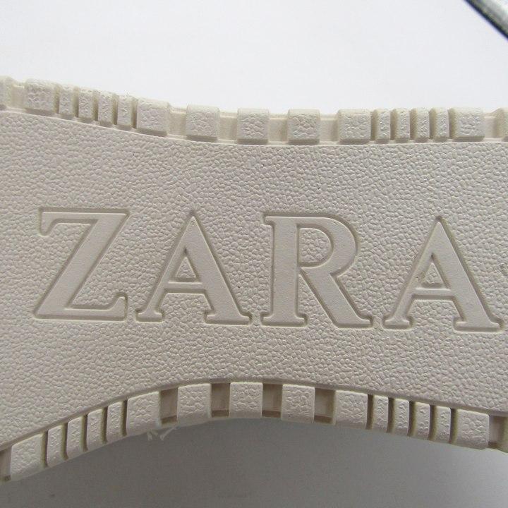 ZARA ザラ スニーカー ローカット 厚底 シューズ 靴 白 キッズ