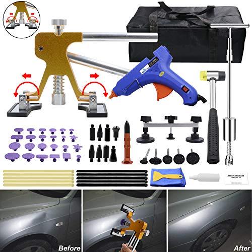 デントリペアツール Bluefire 凹み直し 車 へこみ直し修理キット バキュームリフター 引っ張り工具 グルーガン 凹み吸盤 デントリペア工具58点 キット 収納バック B085zcr1dp Kbr Shop 通販 Yahoo ショッピング
