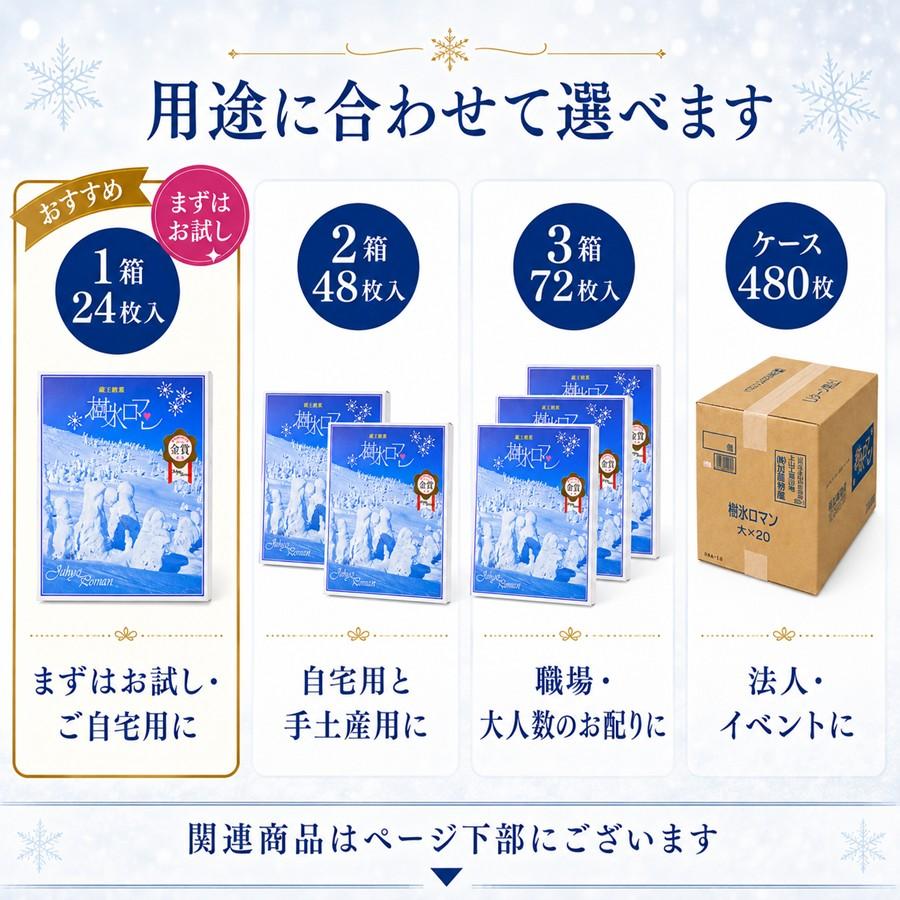 蔵王銘菓 樹氷ロマン 24枚入り 山形 お土産 個包装 お菓子 ギフト 焼き菓子 手土産 贈答用 お取り寄せ 【A01】 |  | 10