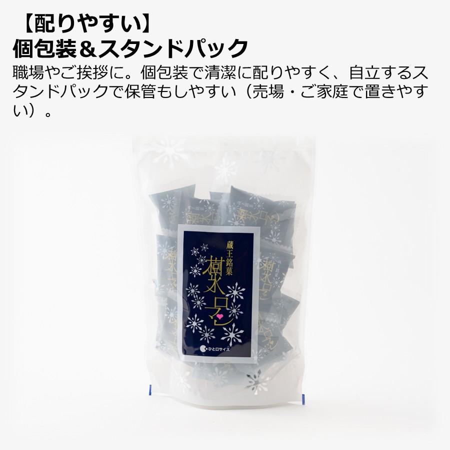 蔵王銘菓 樹氷ロマン ひと口サイズ スタンドパック 1袋(23個入り) 山形