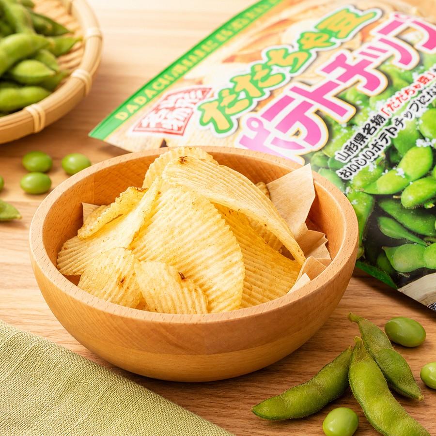 だだちゃ豆ポテトチップ 100g 山形限定 山形名物 鶴岡 ご当地 お土産