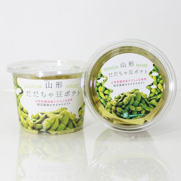 だだちゃ豆ポテトスティック 1カップ(138g) 山形限定 お土産 お菓子 駄菓子 オリジナル お取り寄せ おやつ スナック菓子 【A01】 |  | 02