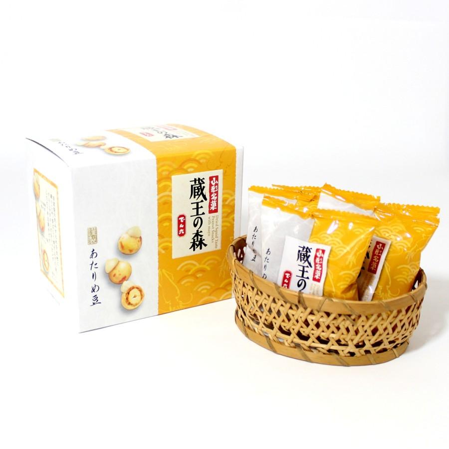 でん六 山形銘菓 蔵王の森 あたりめ豆 3箱セット 東北 山形 お土産 お