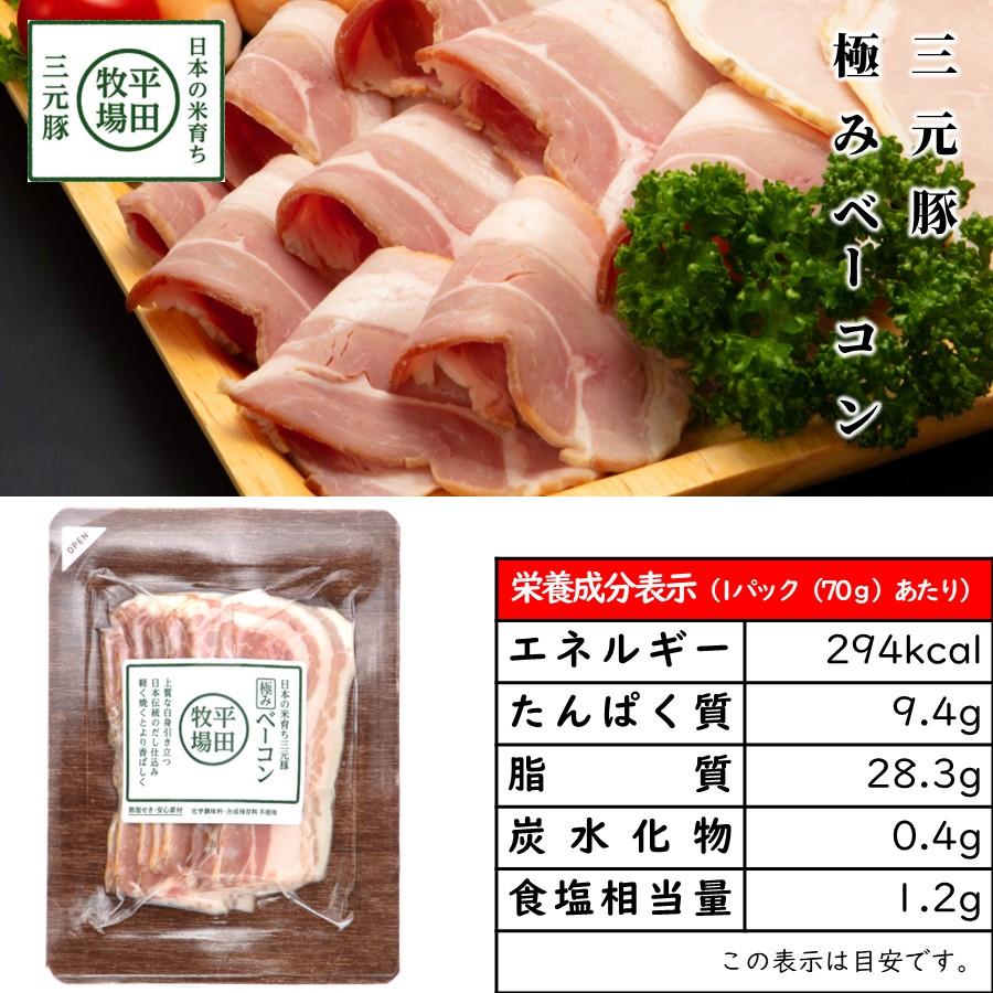 平牧 金華豚 三元豚 ギフトセット 冷蔵 (KB-02) 平田牧場 送料無料 ソーセージ ハム ベーコン 生ハム 味噌漬 寒中御見舞 【B02】 | 平田牧場 | 09