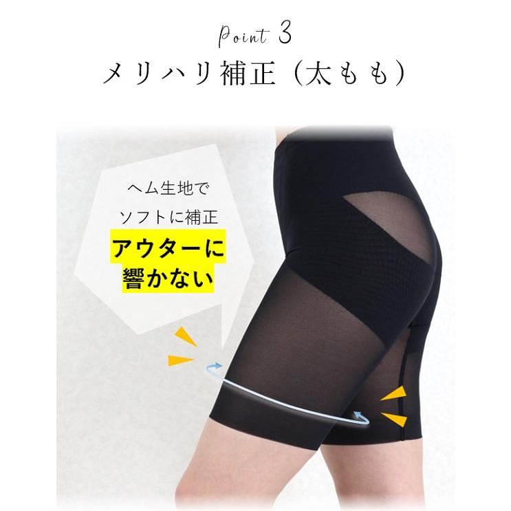 ガードルショーツ 一枚履き ヒップアップ 薄手 大きいサイズ 丸まらない 苦しくない ぽっこりお腹 快適 美尻 ガードル 太もも ぬいこ NUIKO |  | 10