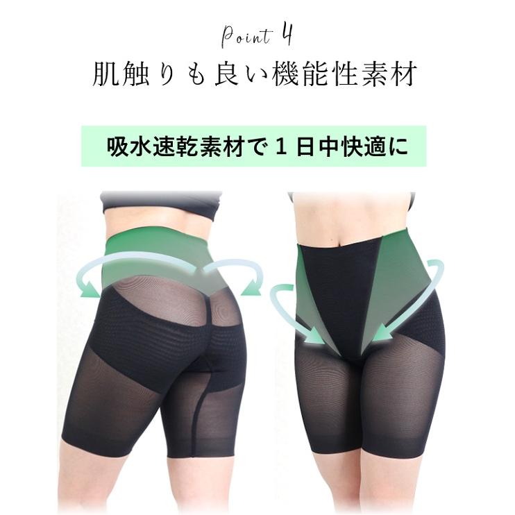 ガードルショーツ 一枚履き ヒップアップ 薄手 大きいサイズ 丸まらない 苦しくない ぽっこりお腹 快適 美尻 ガードル 太もも ぬいこ NUIKO |  | 11