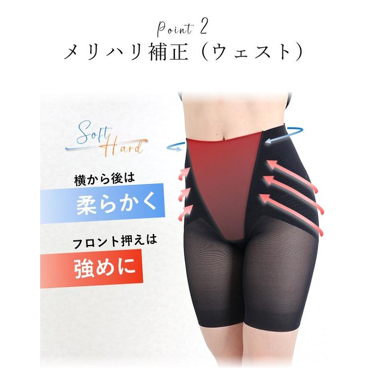 ガードルショーツ 一枚履き ヒップアップ 薄手 大きいサイズ 丸まらない 苦しくない ぽっこりお腹 快適 美尻 ガードル 太もも ぬいこ NUIKO |  | 09