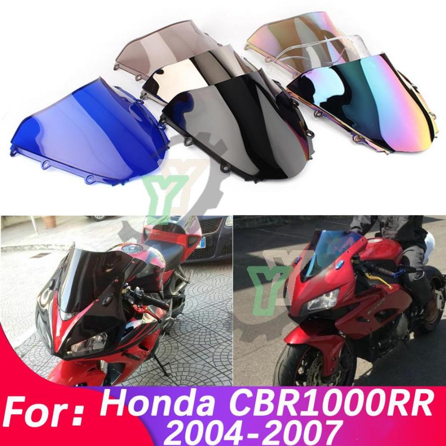 バイク ダブルバブル レーシングスクリーン 保護 CBR1000RR 2004 - 2007 04 - 07 2005 2006 SC57 前期 後期｜kbt-store｜02