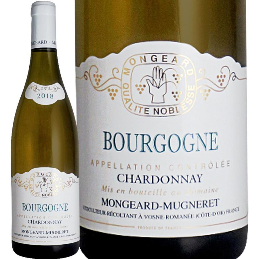 白ワイン フランス ブルゴーニュ 750ml wine ドメーヌ・モンジャール・ミュニュレ bourgogne ・シャルドネ chardonnay 2018 France 辛口 | 