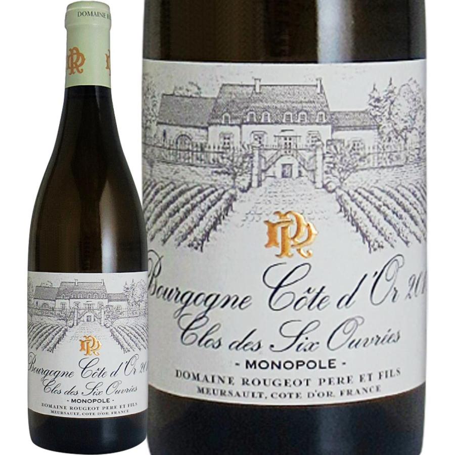 白ワイン フランス 750ml wine France bourgogne ドメーヌ・ルージョ・ブルゴーニュ・コート・ドール・シャルドネ・クロ・デ・シス・ウヴレ 2018 chardonnay | 