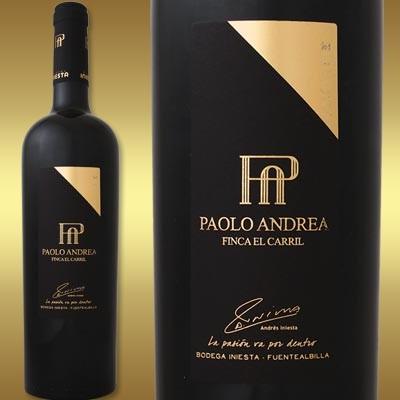 赤ワイン スペイン ボデガ イニエスタ フィンカ エル カリール パオロ 新色追加 750ml 2012 Iniesta アンドレア wine 注目の