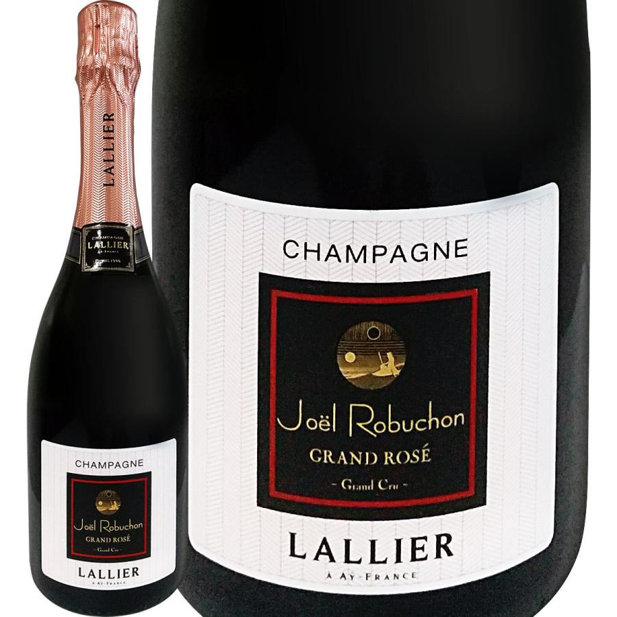 スパークリングワイン シャンパン フランス wine sparkling 750ml France シャンパーニュ・ラリエ グラン・ロゼ rose グラン・クリュN.V. ジョエル・ロブション｜kbwine
