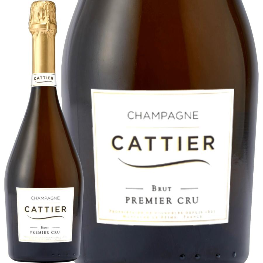 シャンパン スパークリングワイン フランス 750ml wine sparkling 白 シャンパーニュ・キャティア・ブリュット・プルミエ・クリュ France Cattier｜kbwine