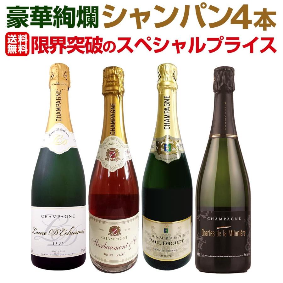 【oppatype】商品・シャンパンセット 特大スペシャル12本セット ワイン 赤 白 スパークリング wine
