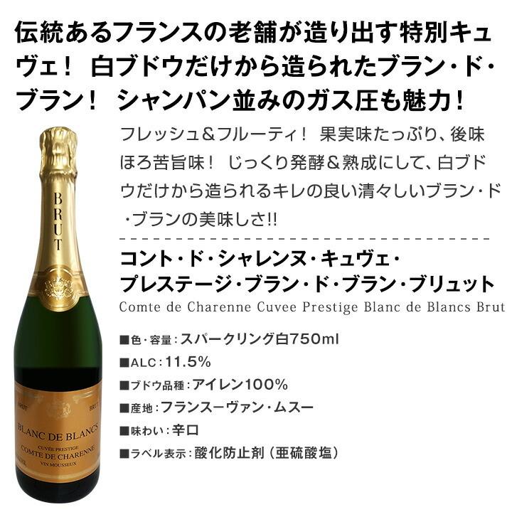 スパークリングワイン セット 白 フランス 12本 wine set 750ml