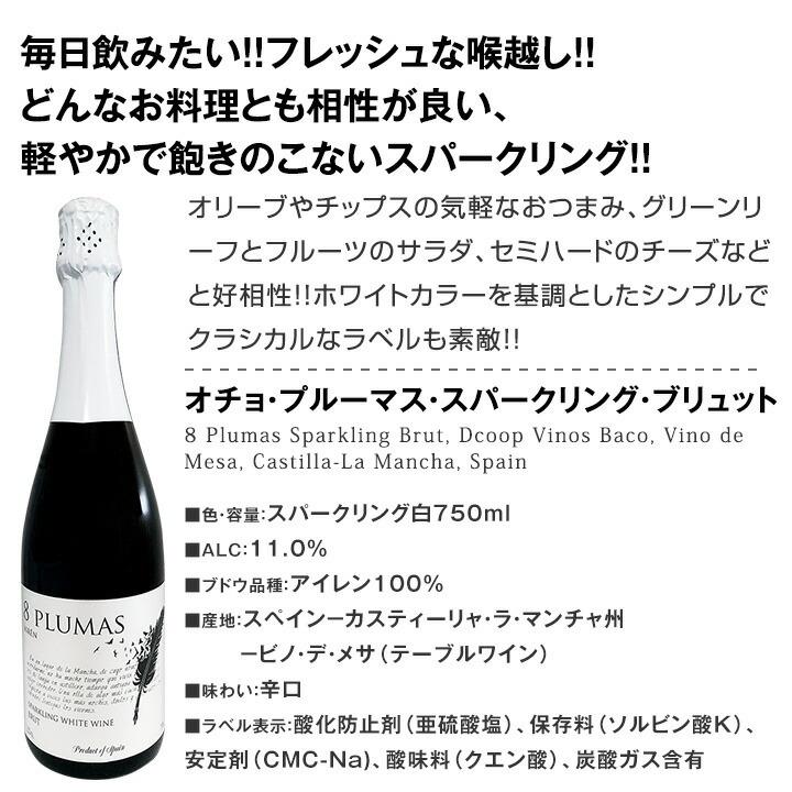 スパークリングワイン セット 白 フランス 12本 wine set 750ml