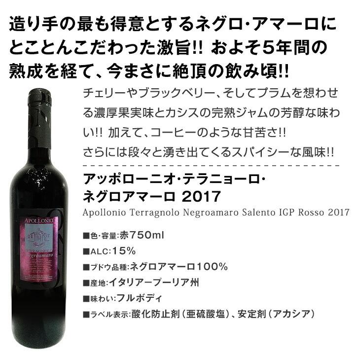 赤ワイン セット イタリア 5本 wine 750ml 100 set 限り 銘醸アマローネ入り ワンランク上の極旨 |  | 03