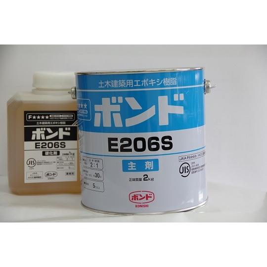 最大52％オフ コニシ オープニング ボンド E206 自動式低圧樹脂注入工法用 樹脂モルタル用低粘度形エポキシ樹脂