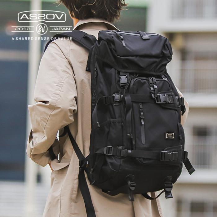 パネル アッソブ バックパック CORDURA DOBBY 305D ブラック - バッグ