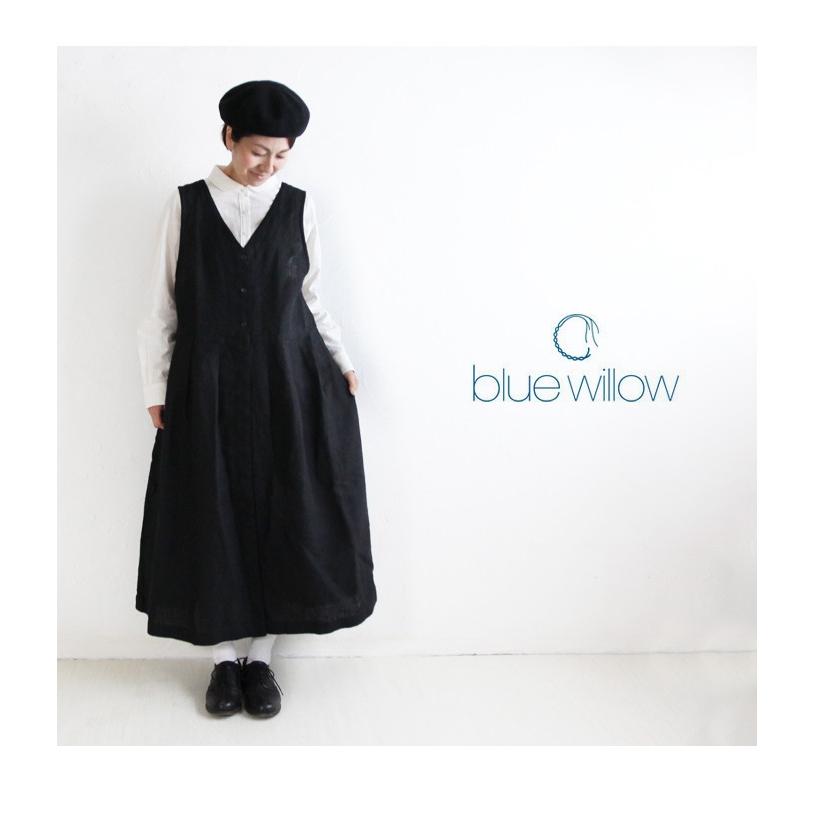 ブルーウィロー Blue Willow オケージョン リネン 太番手 ジャンパースカート ワンピース セットアップ 0sp 黒 ブラック Bluewillow 0sp Pumila 通販 Yahoo ショッピング