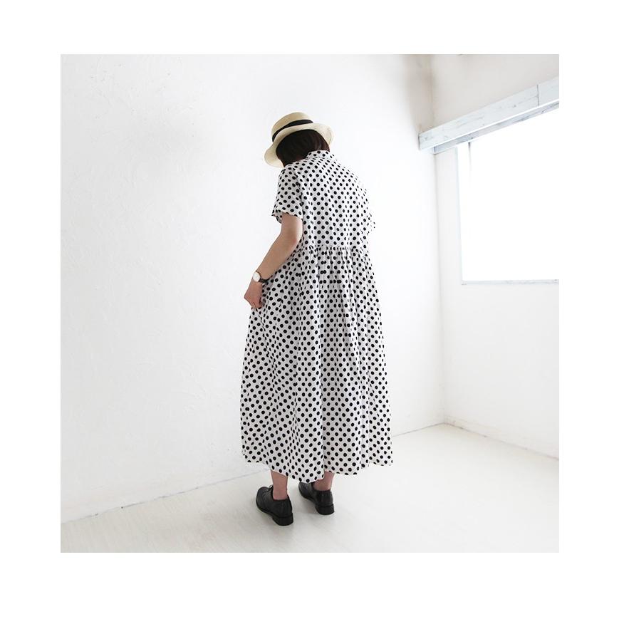 Ichi イチ リネンドットワンピース 羽織 レディース ゆったり 大きいサイズ ナチュラル Pumila プミラ Ichi Pumila 通販 Yahoo ショッピング