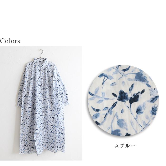 Ichi イチ 花柄シャツ ワンピース フラワープリント ナチュラル 服 長袖 レディース Pumila プミラ 秋冬 0407 Ichi 0407 9 1 Pumila 通販 Yahoo ショッピング