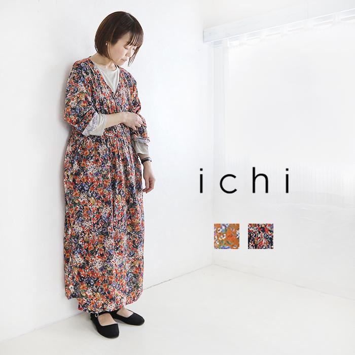 Ichi イチ 2110 花柄カクシュールワンピース ワンピース ロングワンピース カクシュールワンピース 花柄 綿 コットン オーバーサイズ 春 日本製 大き目 Ichi 2110 3 1 Pumila 通販 Yahoo ショッピング