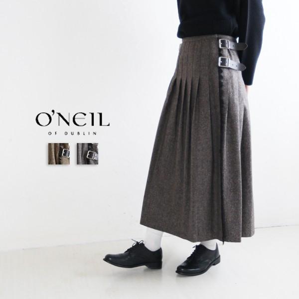 オニール Oneil Nod1950 ネッププリーツラップスカート プリーツスカート ウール ゆったり ファッション プミラ Pumila ナチュラル レディース 5starinspections Com
