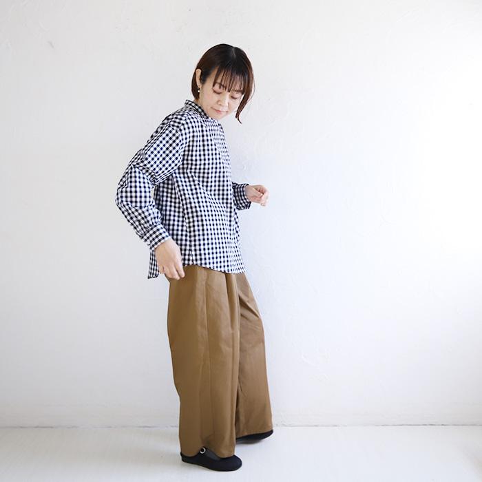 Vent d'ouest par Le Minor リネン100 ガウチョパンツ | fpac.com.br