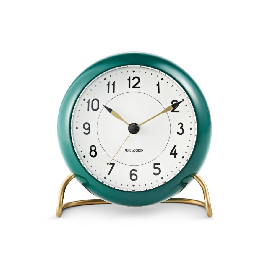 アルネ　ヤコブセン　テーブルクロック　ラウリッツ　クルーセン ARNE JACOBSEN （アルネヤコブセン）テーブルクロック