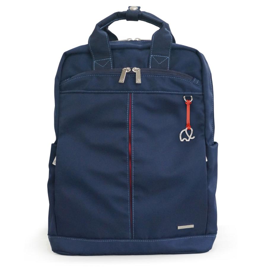 ライオンラビ モカ　BAGWORKSネイビーリュック ライオンラビ モカ BAGWORKSネイビーリュック ライオンラビ モカ