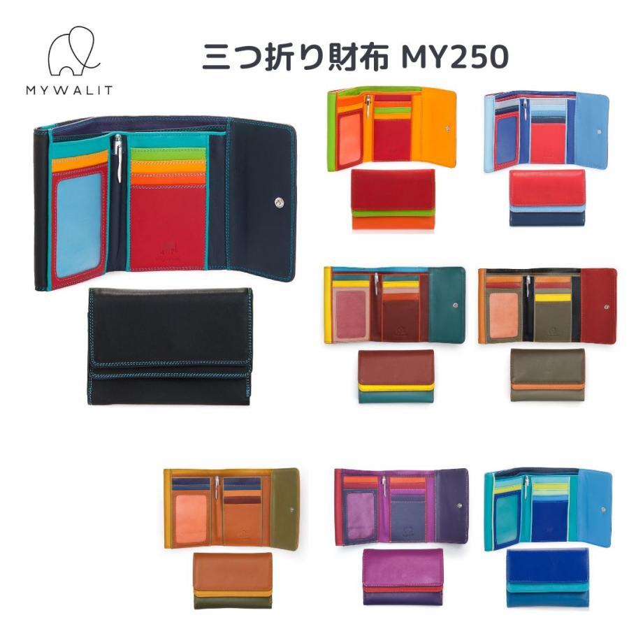 日本輸入元 MYWALIT マイウォリット イタリア 財布 三つ折り財布