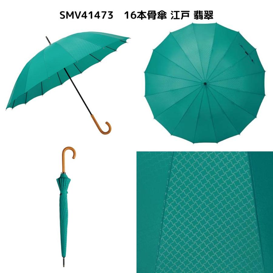 mabu 長傘 晴雨兼用かさ 手動開閉 16本骨 重量 約395g 直径約