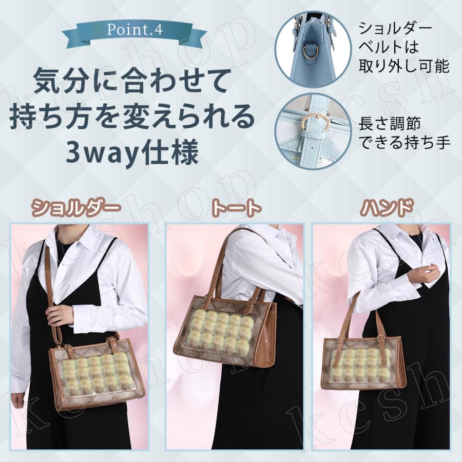 痛バッグ トート ショルダー 痛バ 小さめ 推し活 痛バック クリア