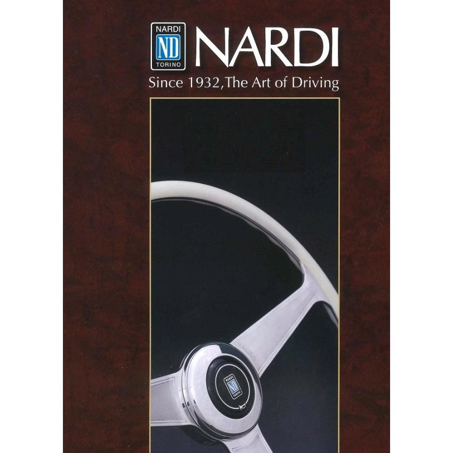 NARDI ナルディ N753 パンチングレザー&BKスポーク ディープ NARDI ナルディ N753 パンチングレザー&BKスポーク ディープ