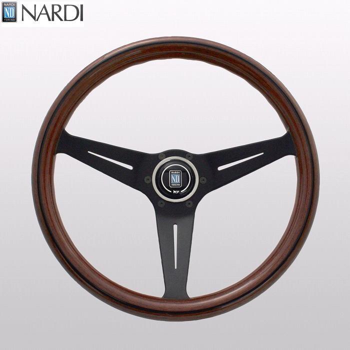 NARDI ナルディ N771 ウッド&BKスポーク ディープコーン NARDI ナルディ N771 ウッド&BKスポーク ディープコーン