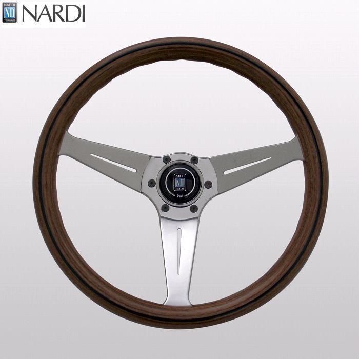 NARDI ナルディ N770 ウッド&ポリッシュスポーク ステアリング NARDI ナルディ N770 ウッド&ポリッシュスポーク ステアリング