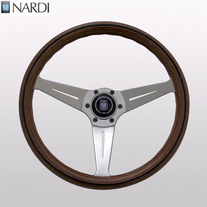 NARDI ナルディ　N　ウッド&ポリッシュスポーク ディープコーン　ステアリング　径mm　ホーンボタン付　オフセットmm　お取り寄せ  :  n : KCMオンラインショップ   通販   Yahoo!ショッピング