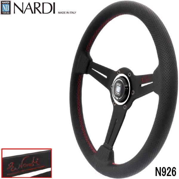 NARDI ナルディ N926 スポーツタイプA 340 BLKパンチングレザー