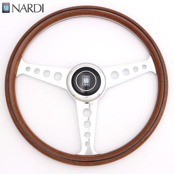 NARDI ナルディ レプリカライン ANNI70 ウッド&ポリッシュ ラウンド