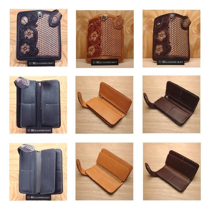 【送料無料(沖縄・離島を除く)】KC、s ケーシーズ KKW003 ライダースウォレット モンタナ KKW-003【お取り寄せ】【ケイシイズ 財布】の画像