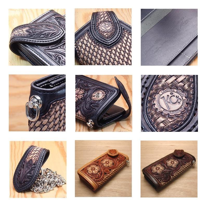 【送料無料(沖縄・離島を除く)】KC、s ケーシーズ KKW003 ライダースウォレット モンタナ KKW-003【お取り寄せ】【ケイシイズ 財布】の画像