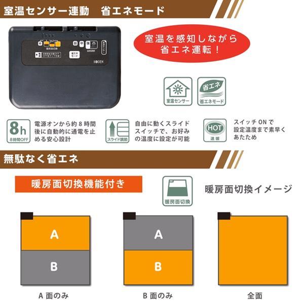 広電 KODEN VWU201R-C 電気カーペット 単体 2畳相当 省エネ 遠赤 広電 KODEN VWU201R-C 電気カーペット 単体 2畳相当 省エネ 遠赤