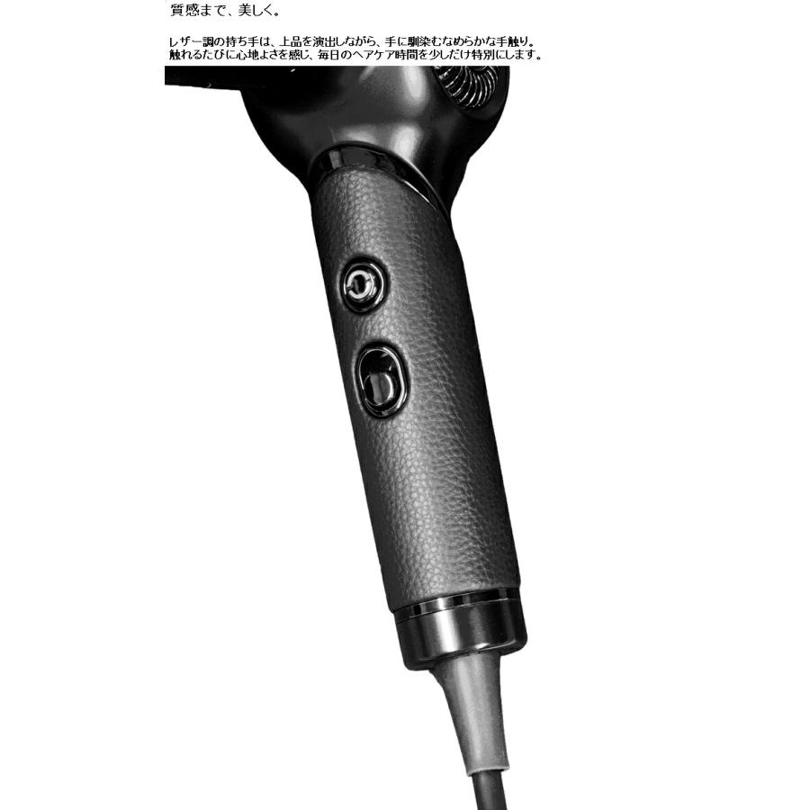 ドライヤー 石崎電機製作所 石崎電機 SDR-M02K OTOKOマエ ヘアドライヤー Leather