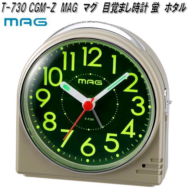 ノア精密 T-730 CGM-Z MAG マグ 目覚まし時計 蛍 ホタル T730 お