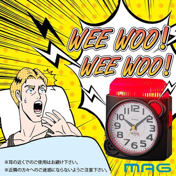 ノア精密 ノア精密 T-782 BK-Z MAG 大音量 目覚まし時計 タイム ノア精密 ノア精密 T-782 BK-Z MAG 大音量 目覚まし時計 タイム