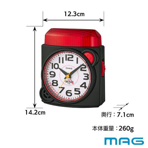 ノア精密 ノア精密 T-782 BK-Z MAG 大音量 目覚まし時計 タイム ノア精密 ノア精密 T-782 BK-Z MAG 大音量 目覚まし時計 タイム