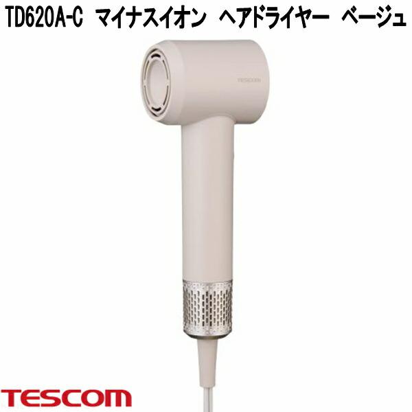テスコム（TESCOM） TD620A-C マイナスイオン ヘアドライヤー ベージュ