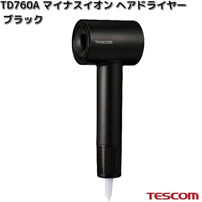 テスコム（TESCOM） TESCOM TD760A-K マイナスイオン ヘアードライヤー